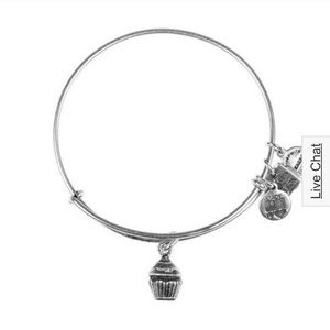 Alex and Ani "cupcake" bracelet